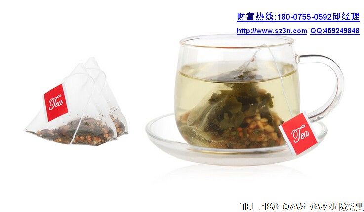 袋泡茶百年不衰,时尚立体三角袋泡茶成了消费者的新宠