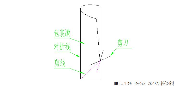 尼龙三角袋茶叶包装机-尼龙包装膜的安装及调试