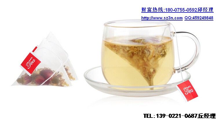 花草茶(三角袋泡茶/三角茶包)未来市场潜力巨大,前景一片光明。